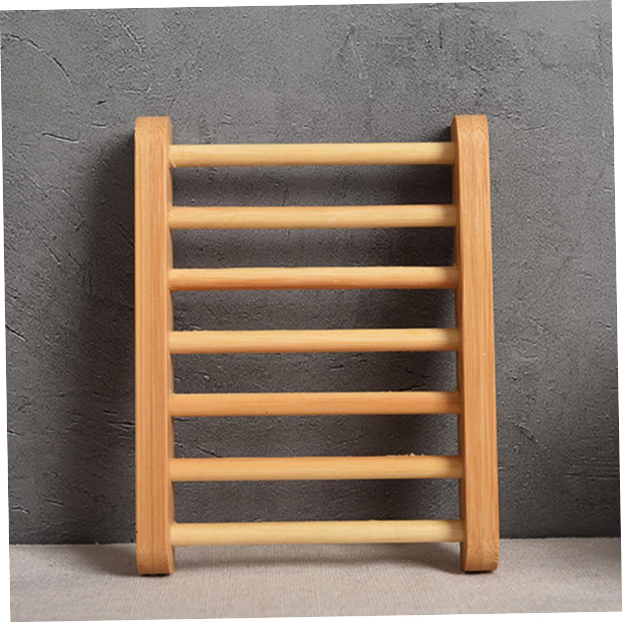 LIFKOME Wooden Soap Dish for Shower Bathroom