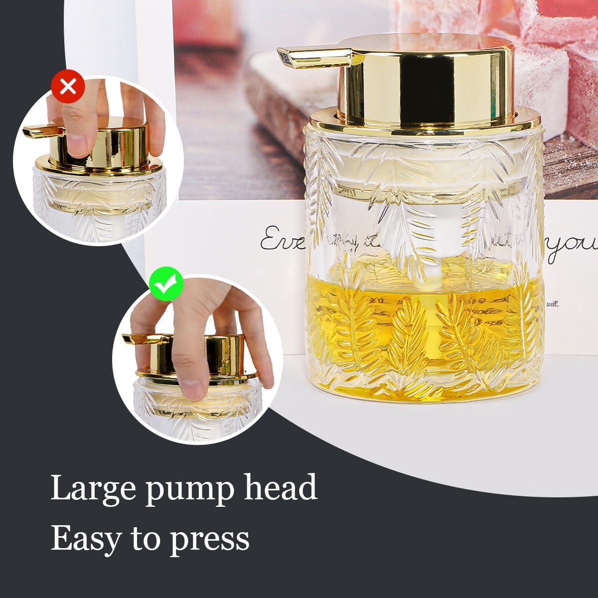 Fvstar Glass Bathroom Accessories Set 2pcs
