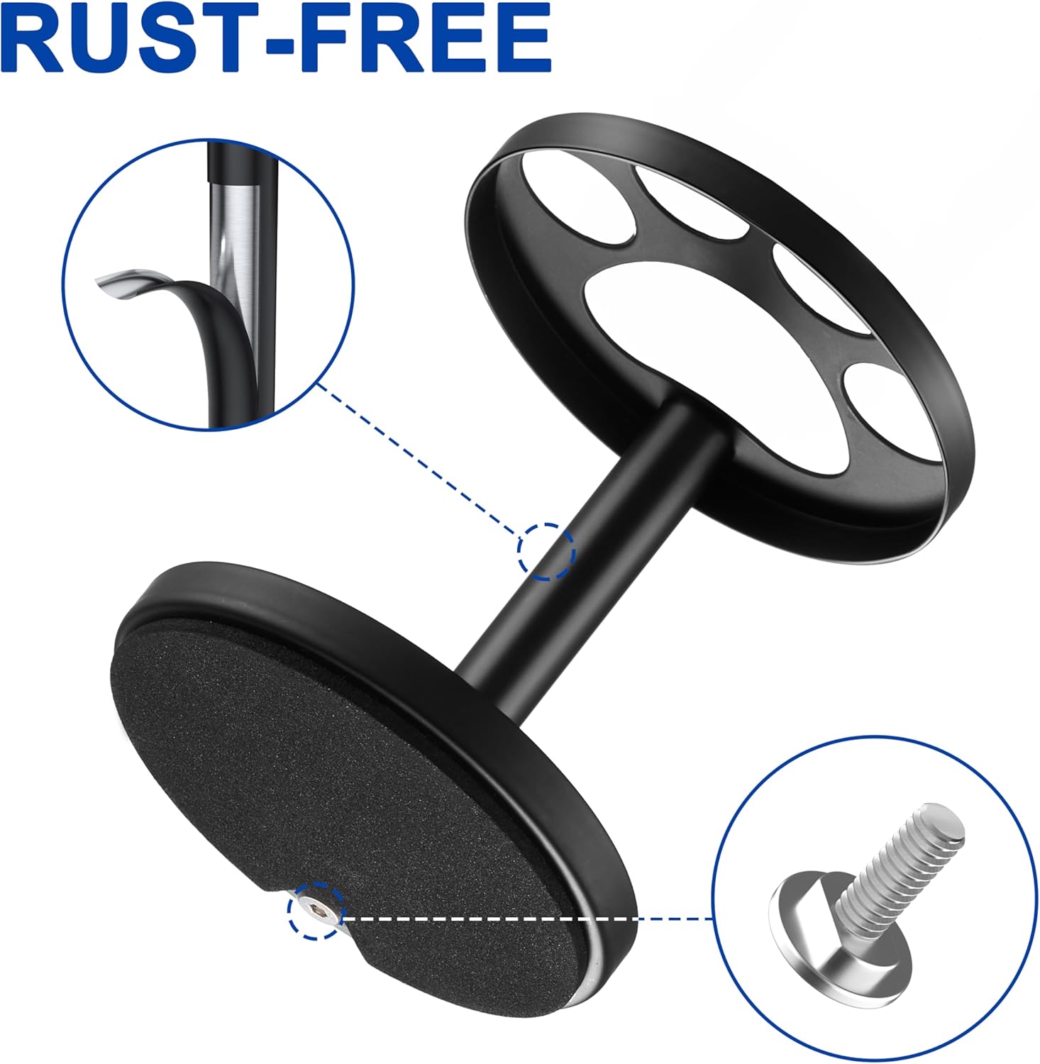 Stainless Steel Ventilated Toothbrush Holder Stand for Bathroom