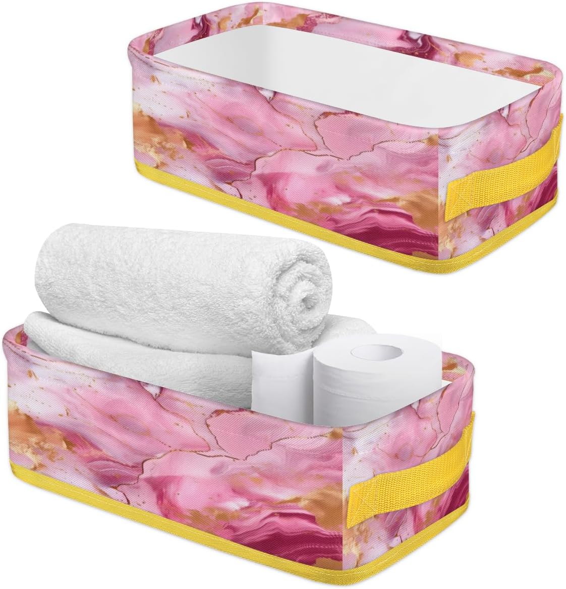 Skonsati Toilet Paper Basket with Handles