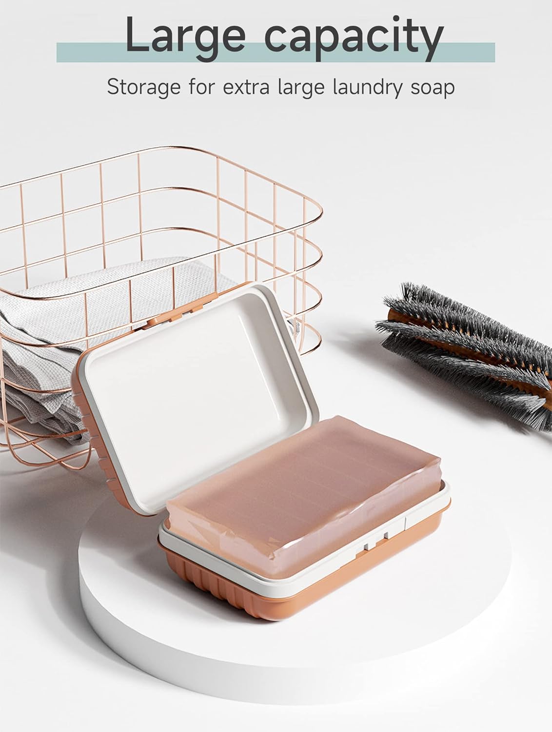 Doter Travel Soap Dish with Lid - Durable Leakproof Portable