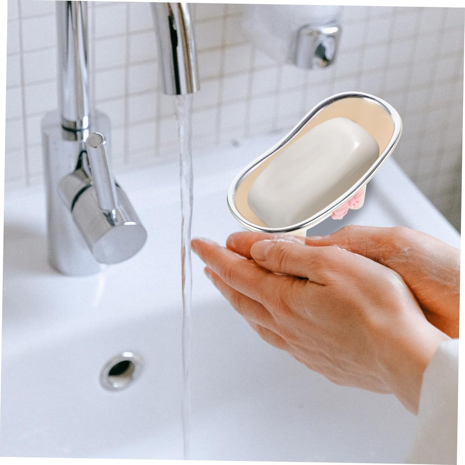 Cute Bathtub Shaped Soap Holder for Bathroom Decor