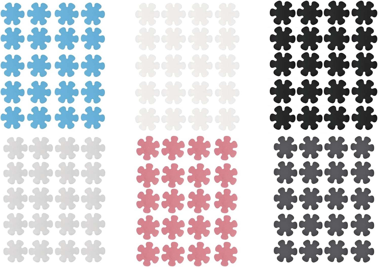 Self Adhesive Anti Slip Bathtub Stickers with Fun Flower Designs 1