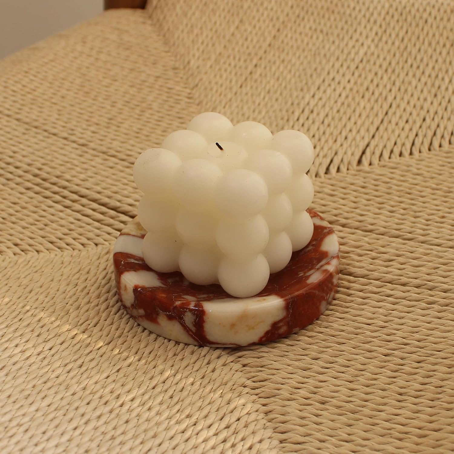 Natural Calacatta Red Marble Soap Dish