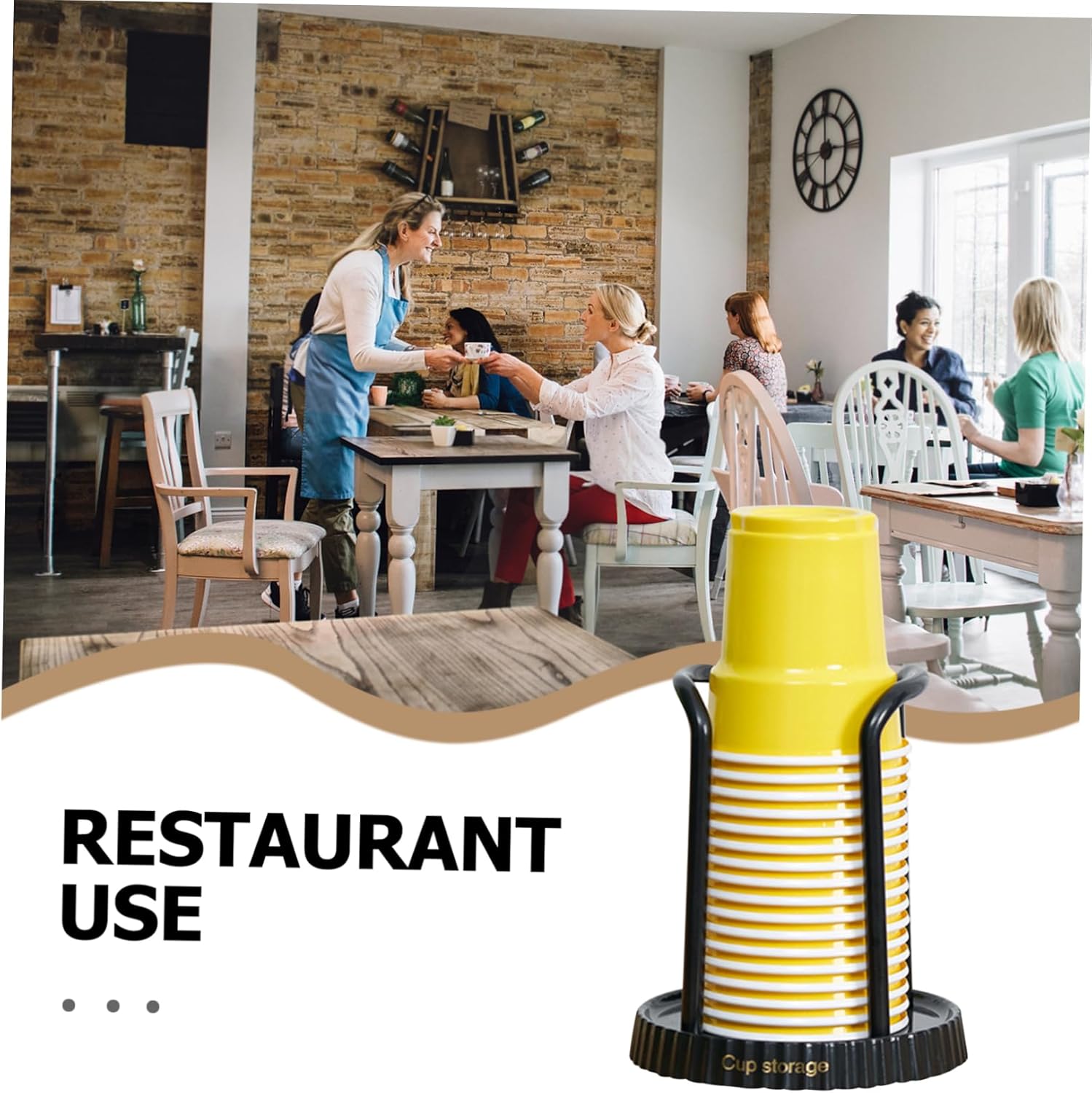 SOLUSTRE Cup Holder for Desk and Countertop