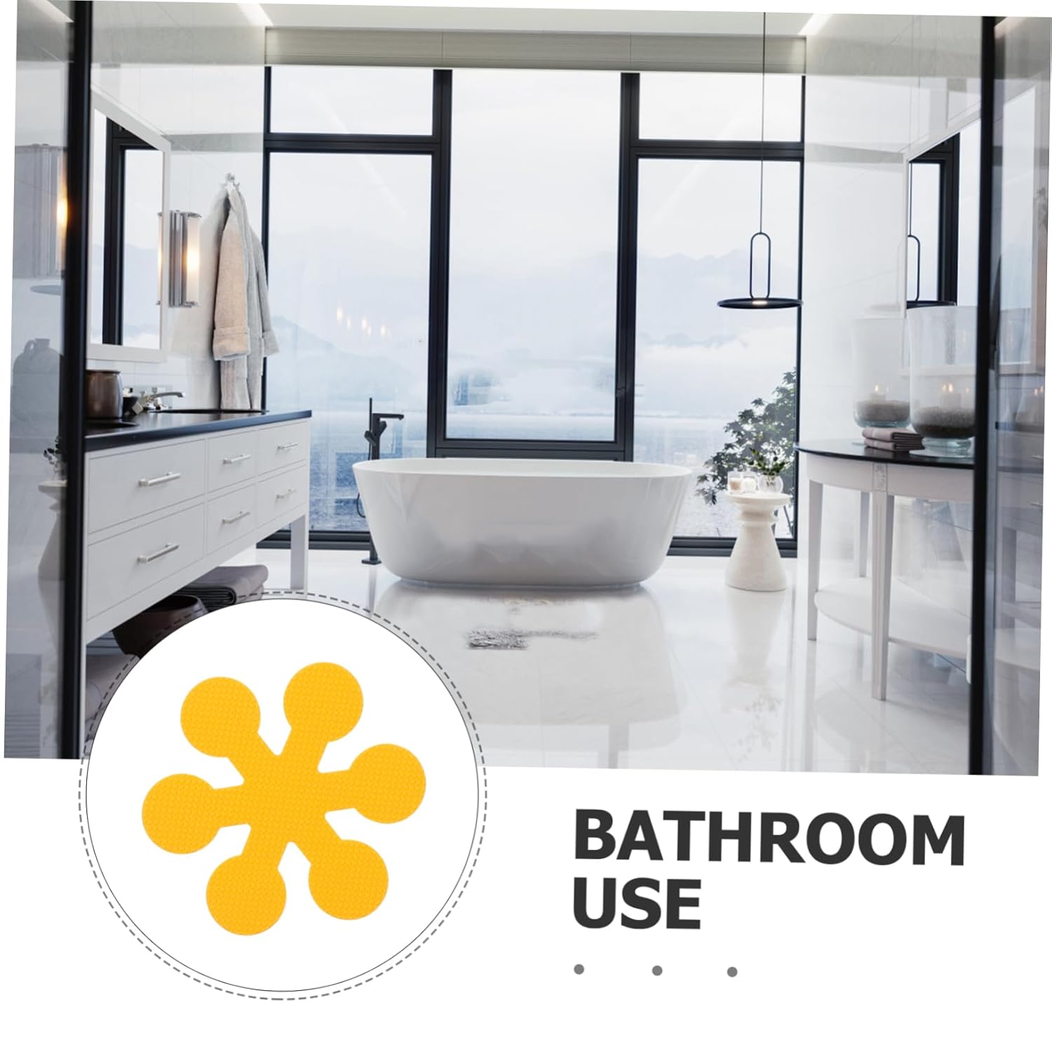 YARNOW Non-Slip Bathtub Stickers for Boys and Girls