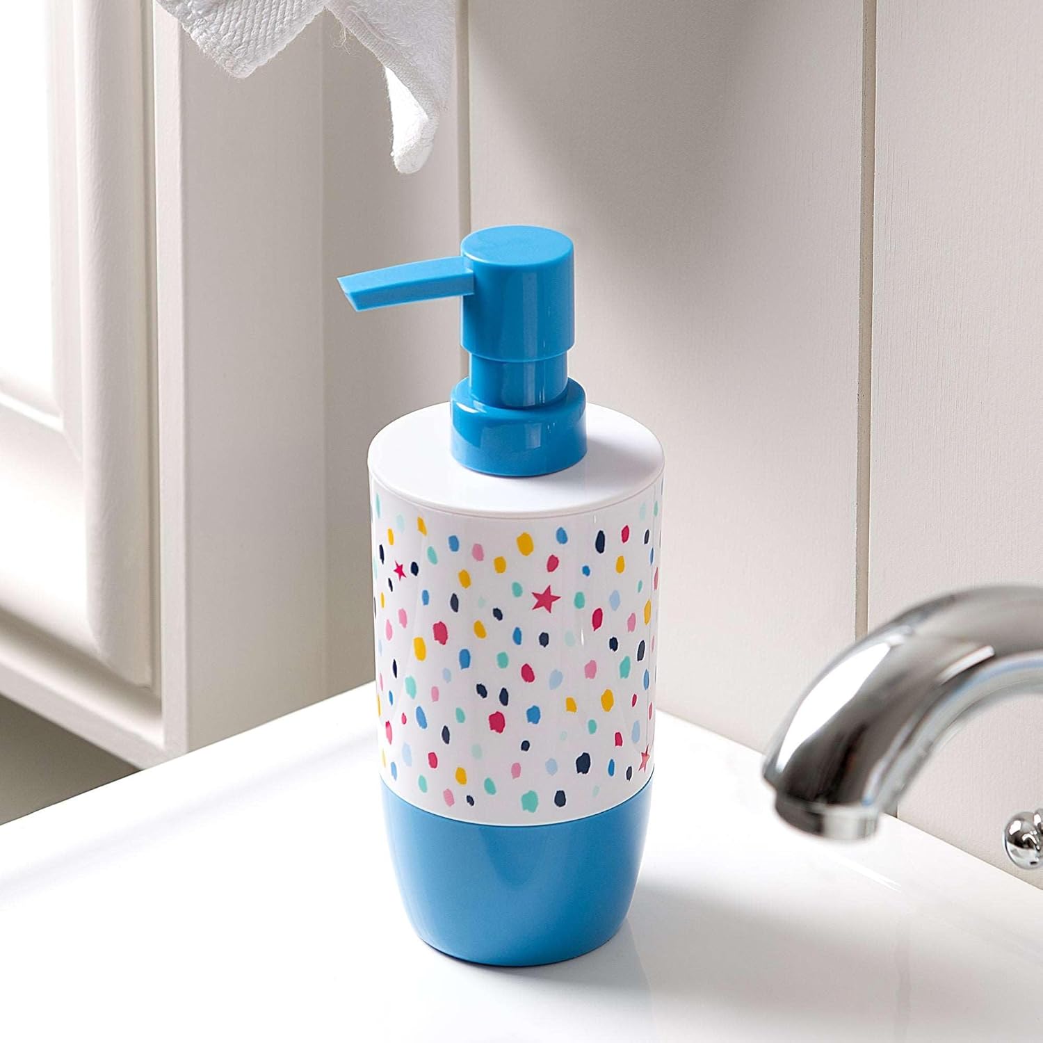 Allure Home Creation Confetti Dot 4-Piece Bath Set