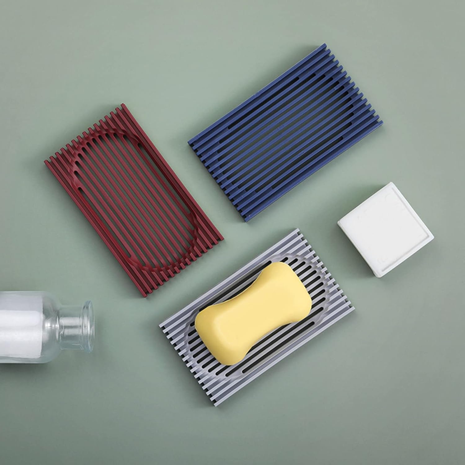 Hokojix Soap Storage Box with Drainage and Style