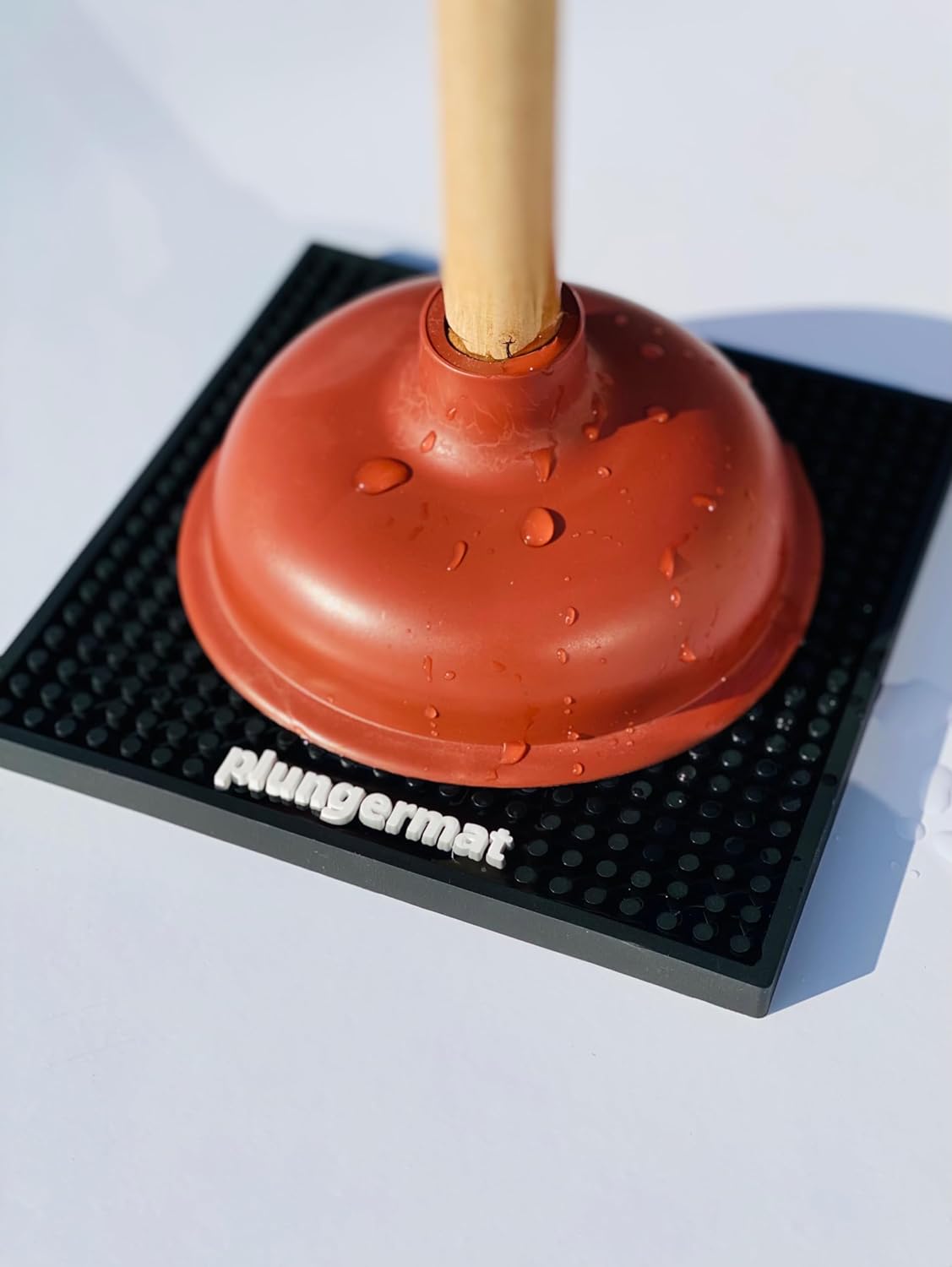 Plunger Mat for Toilet - Air Drying and Non-Slip