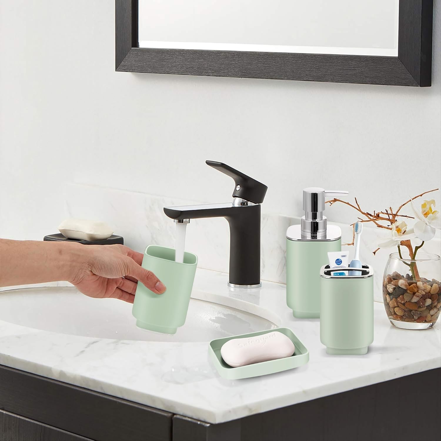 IMAVO 11-Piece Bathroom Accessory Set
