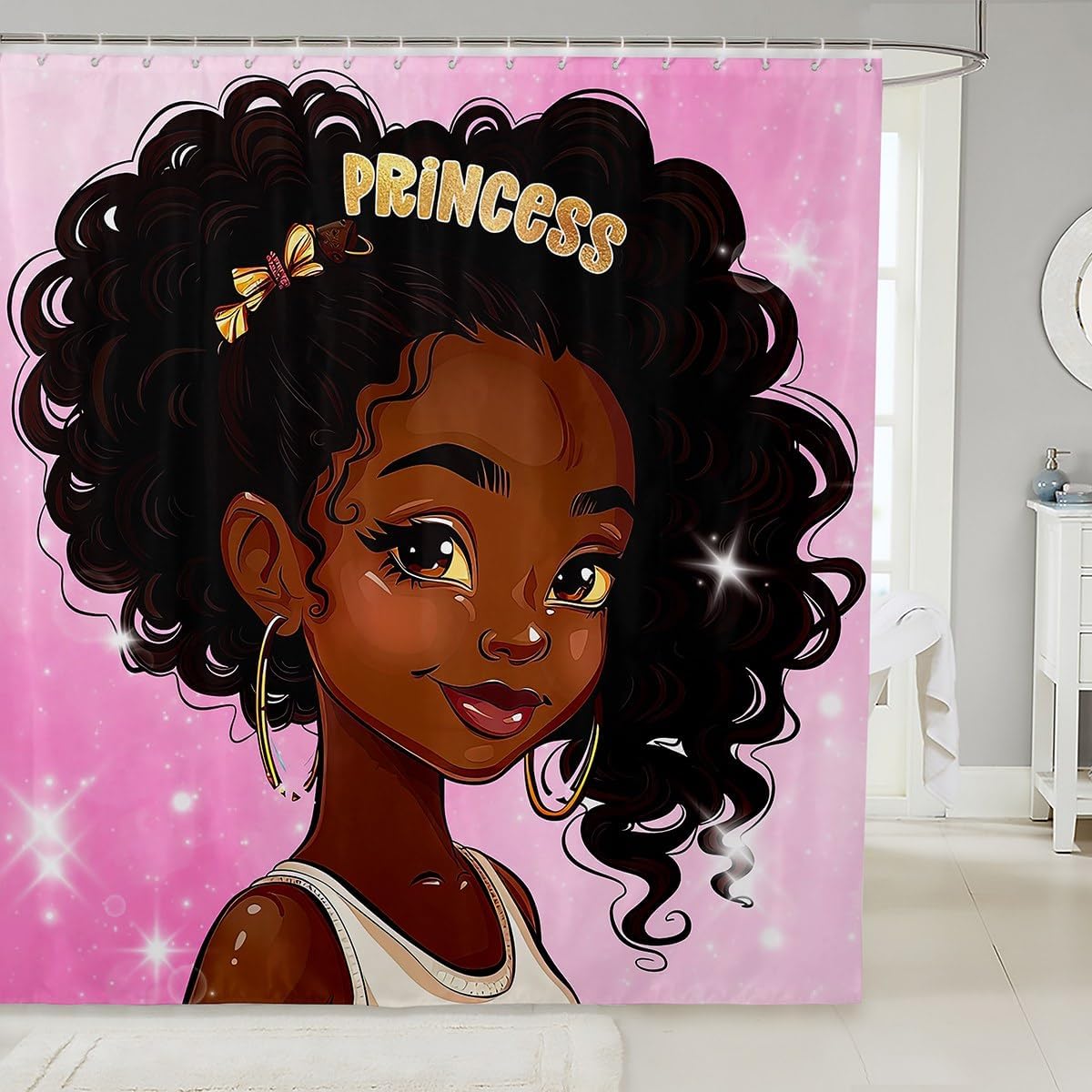 Erosebridal Waterproof Shower Curtain for Women
