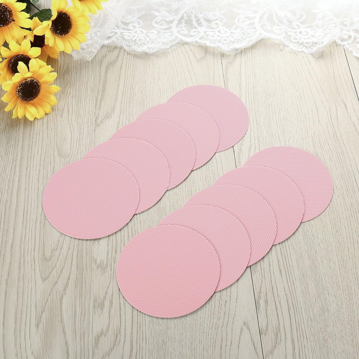 ARTIBETTER 10pcs Non-Slip Bathtub Stickers Mat Pads