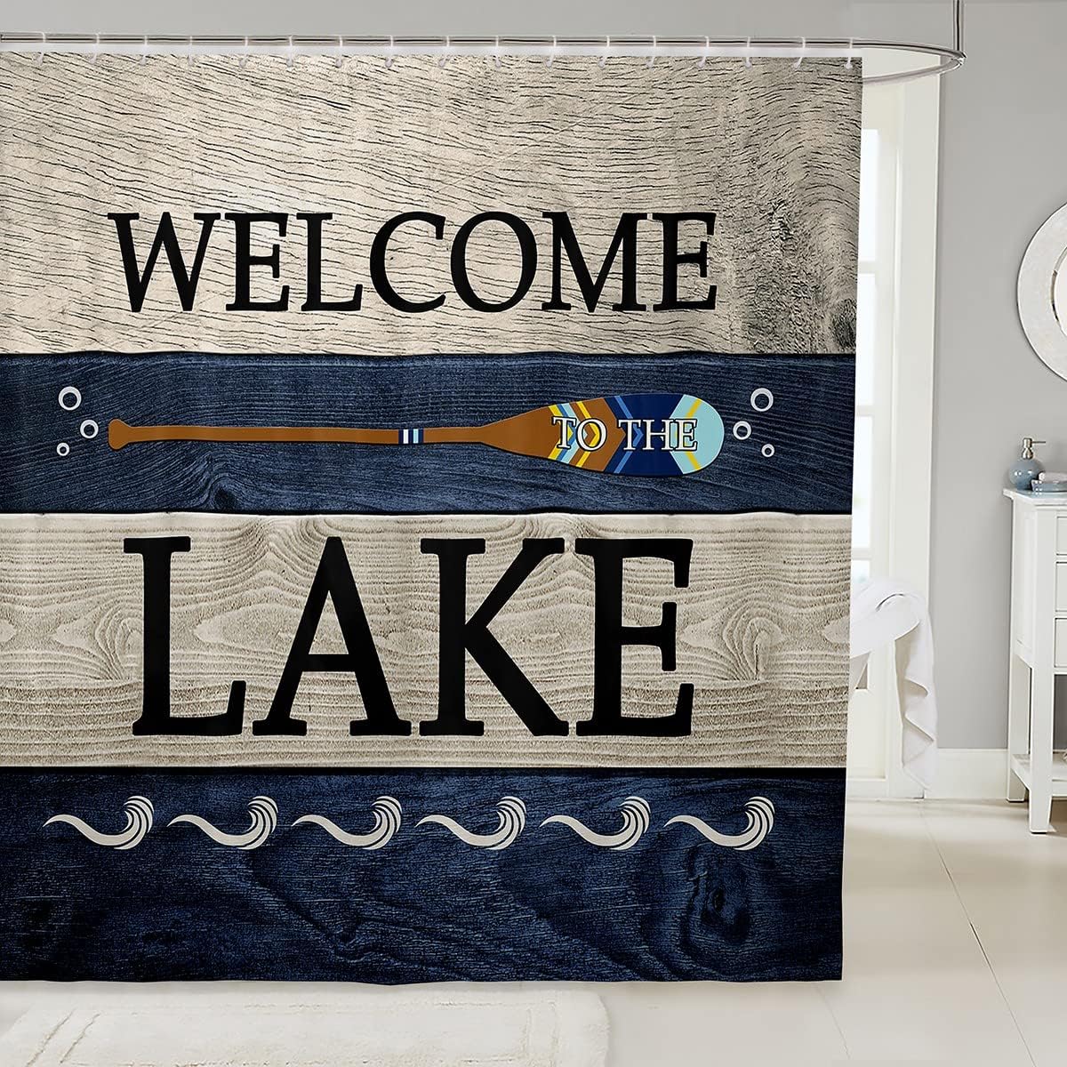 Erosebridal Lake Life Shower Curtain 72x72