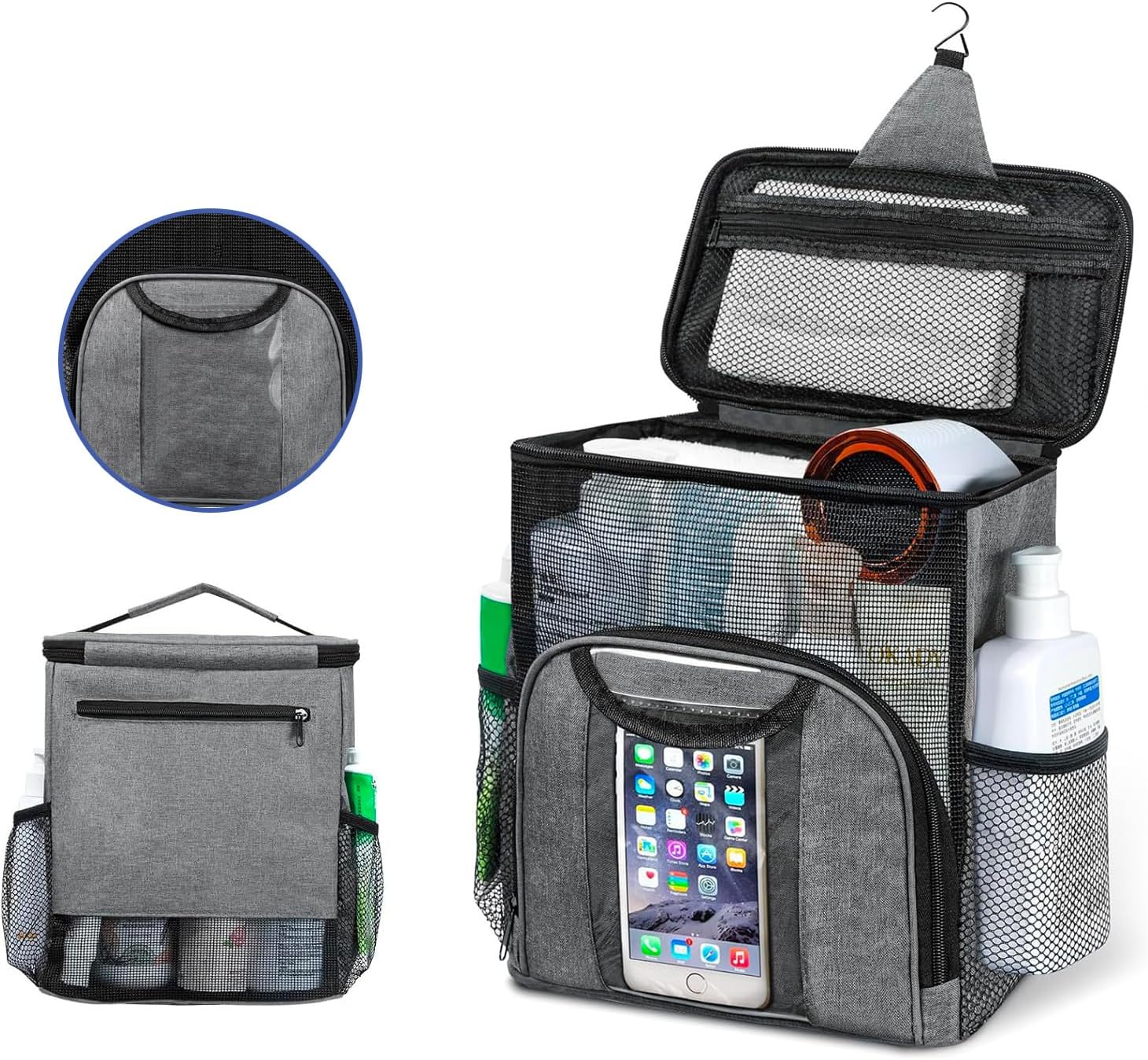 ZHIYUEJING Shower Caddy Portable Travel and Home Use