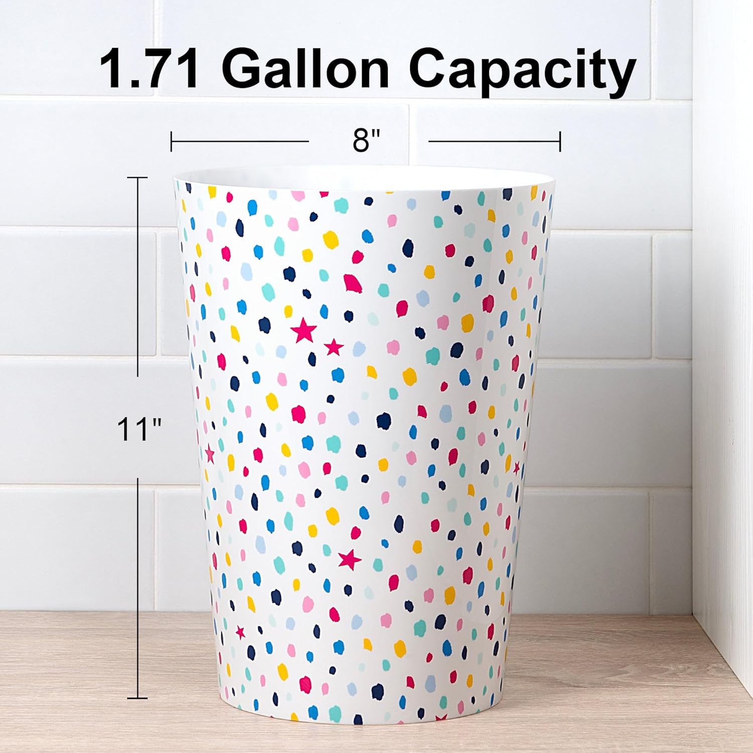 Allure Home Creation Confetti Dot 4-Piece Bath Set