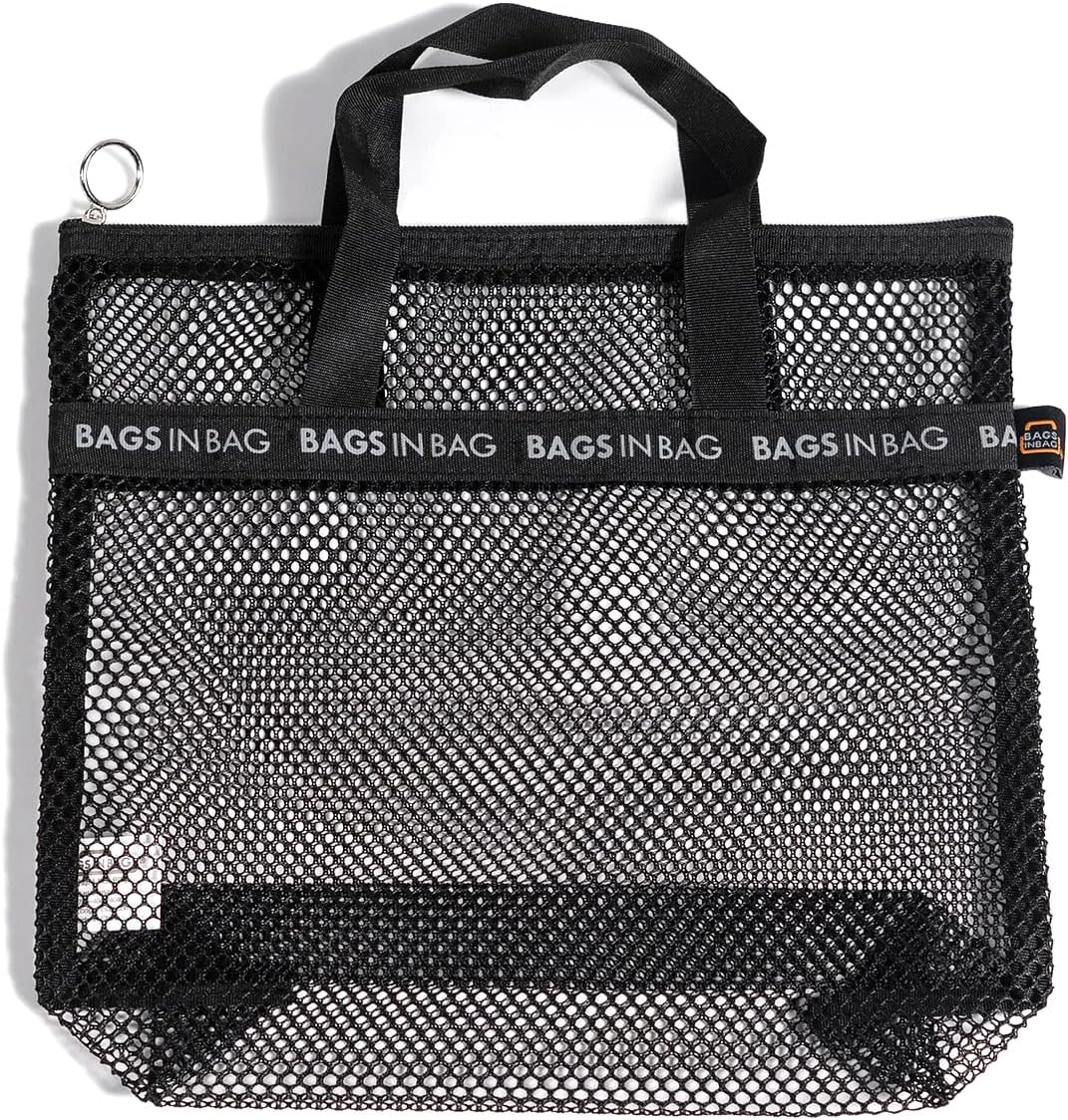 Mesh Travel Shower Caddy Tote Bag for Gym Swim Dorm Bathrooms