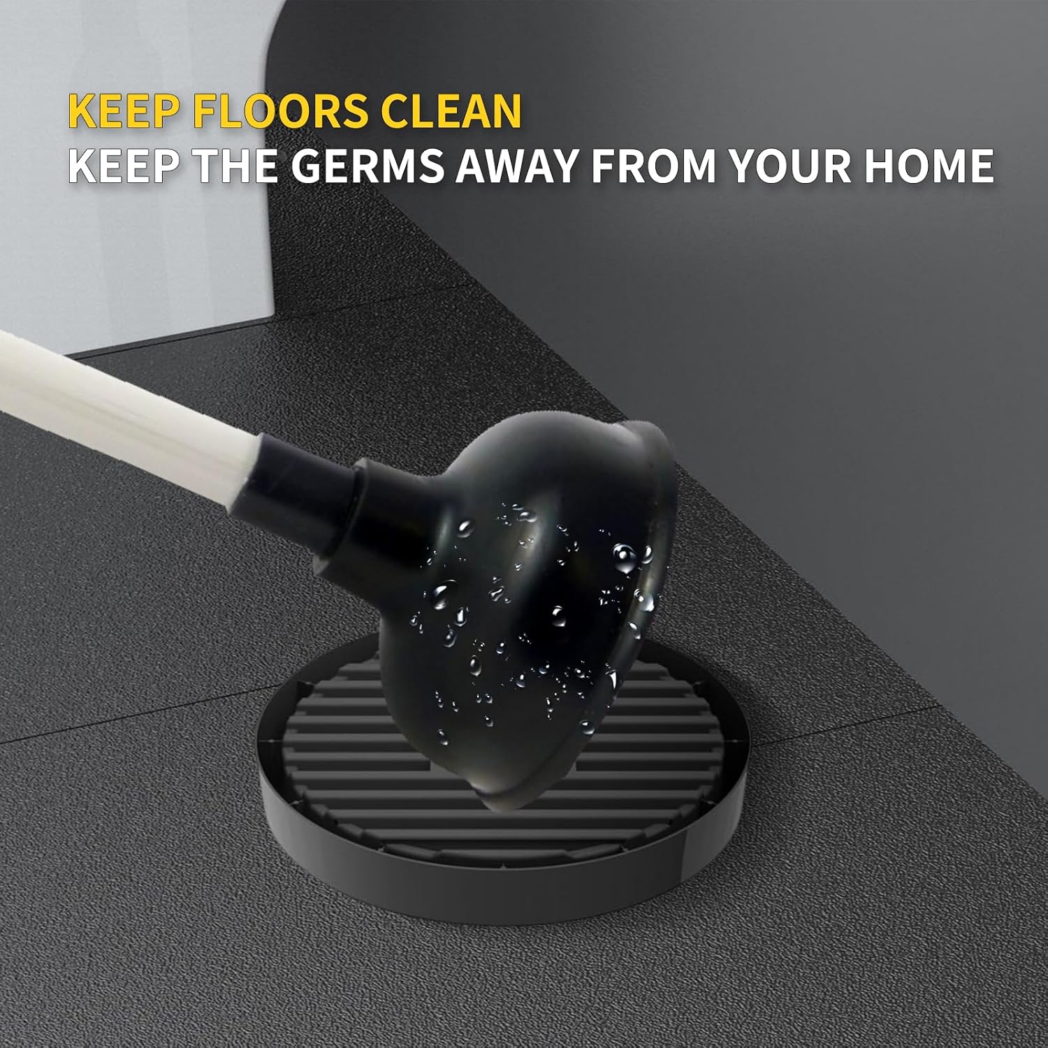 2Pcs Plunger Tray - Durable Black Plunger Holder
