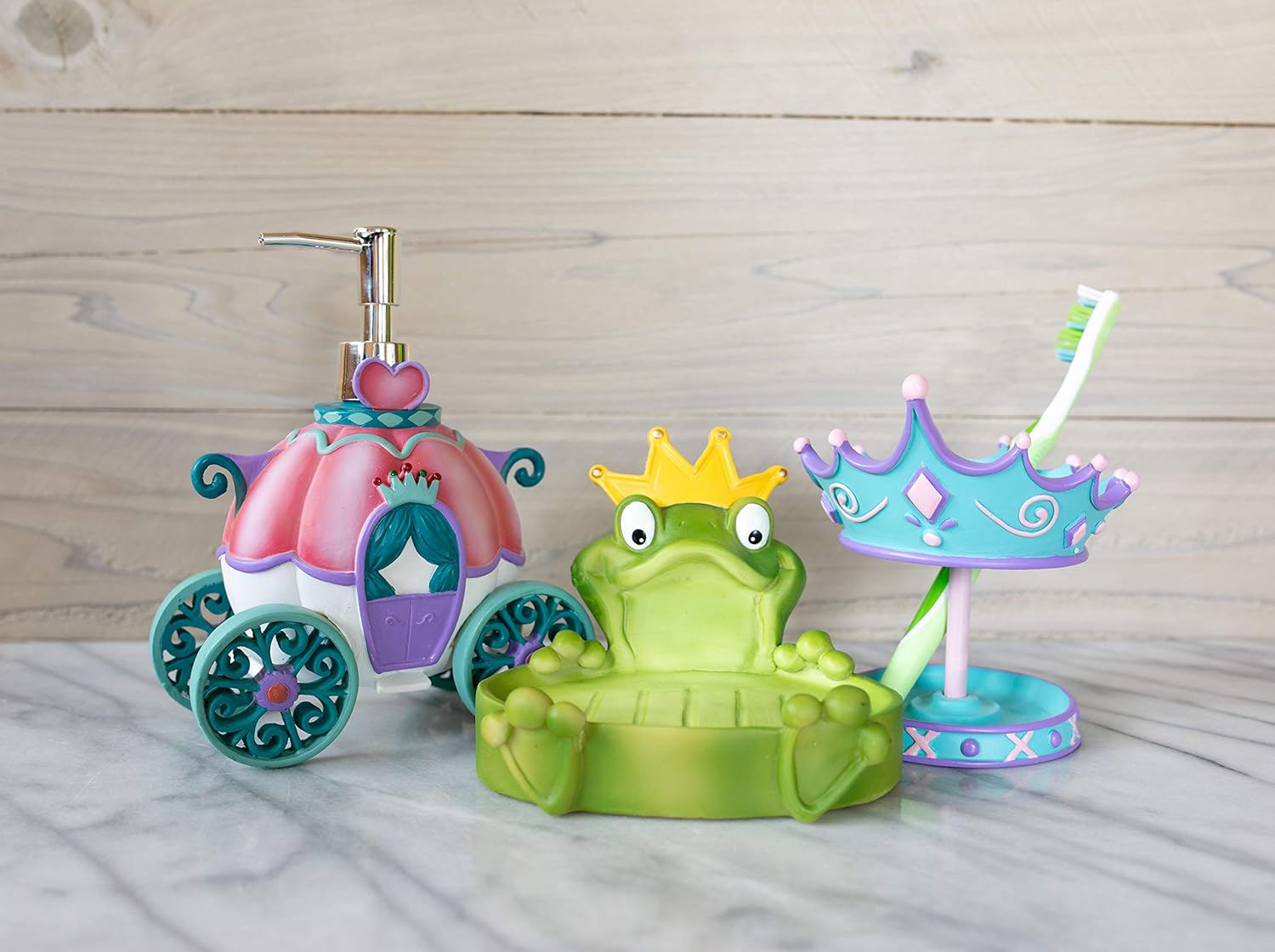 Frog Soap Dish Princess Camryn Multi