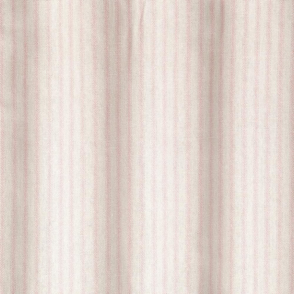 Extra Long Pink Striped Shower Curtain 84 Inch