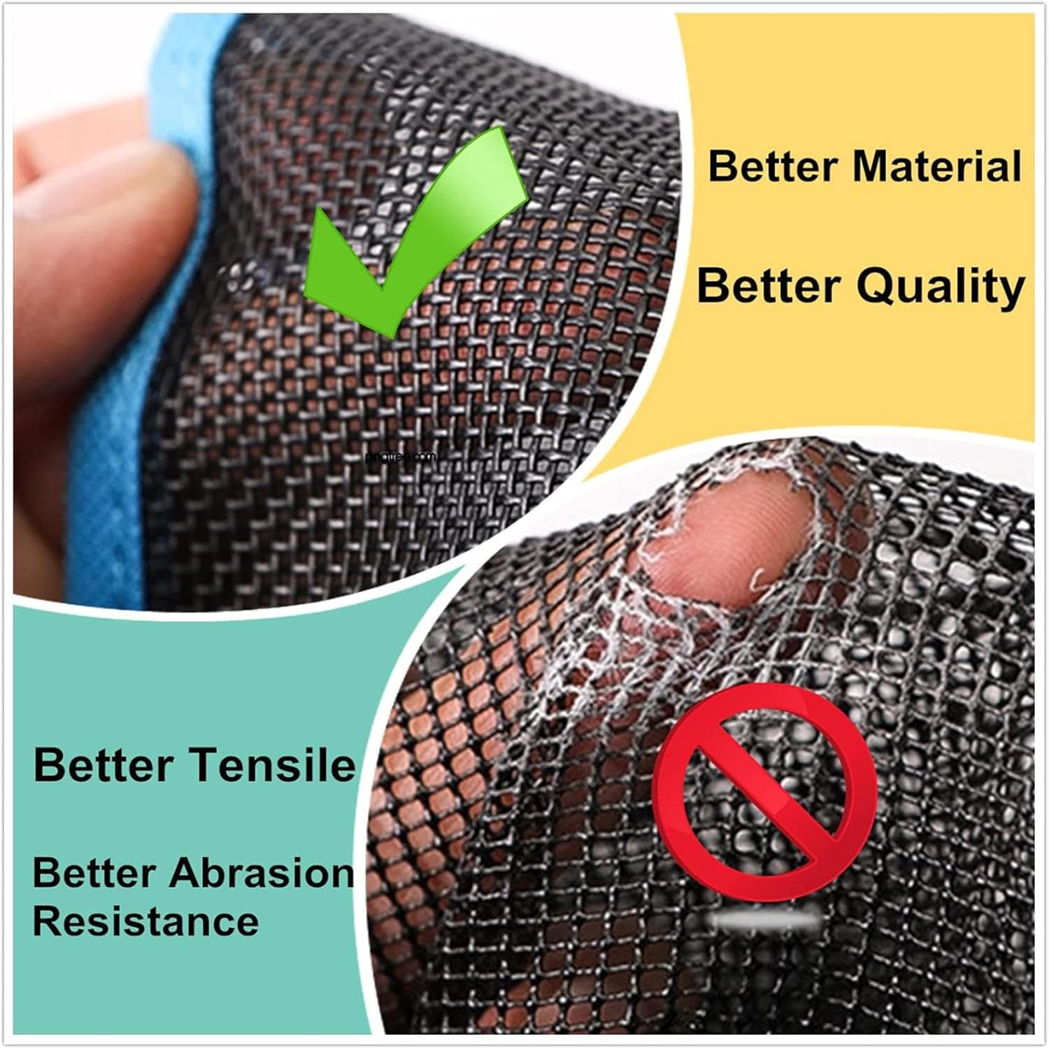 Portable Mesh Shower Caddy with 8 Pockets Black